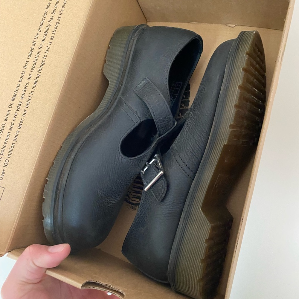Size 10 Women’s Mary Jane Dr. Marten Shoes Black
